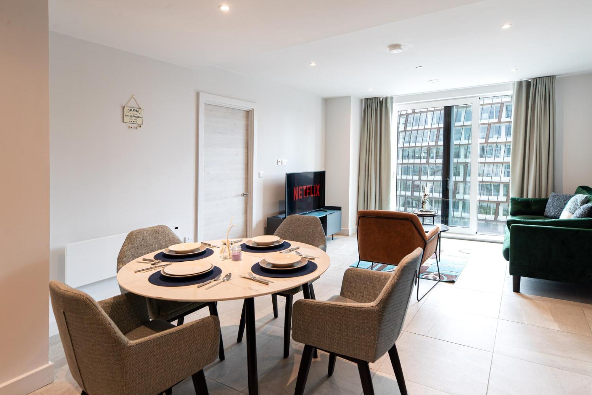 מנצ'סטר Modern 2 Bedroom City Centre Apartment W Balcony מראה חיצוני תמונה